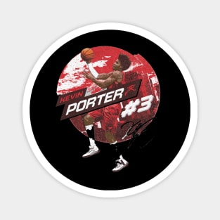 Kevin Porter Jr. Houston City Emblem Magnet